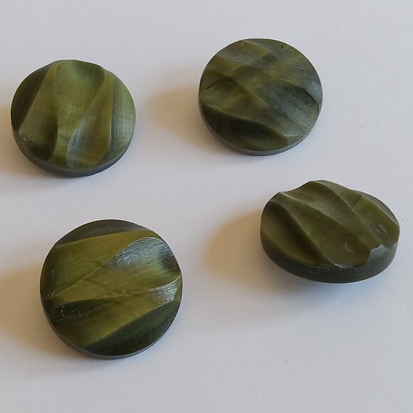4 Vintage 1" Sewing Buttons - Picture 1 of 9